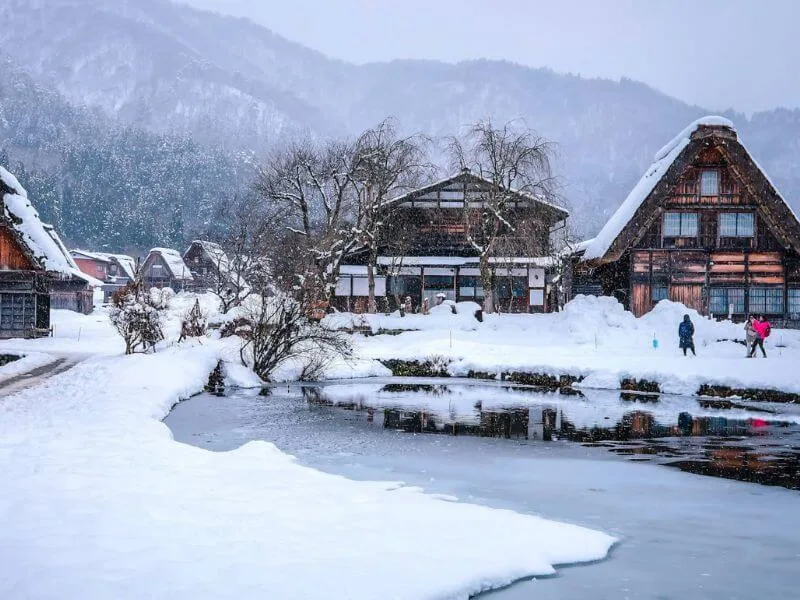 Shirakawa-go village — image from Shen Deng’s official website