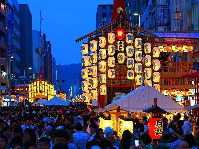 日本三大祭典之一祇園祭