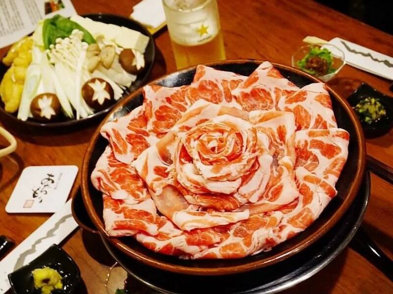 黑豬肉刷刷鍋 (黒豚しゃぶしゃぶ)(鹿兒島)