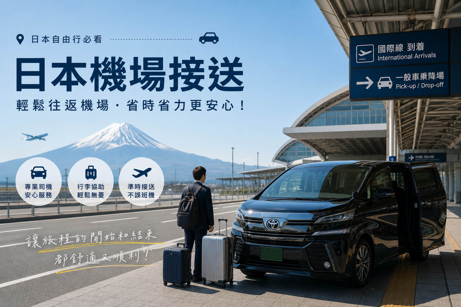 日本機場接送