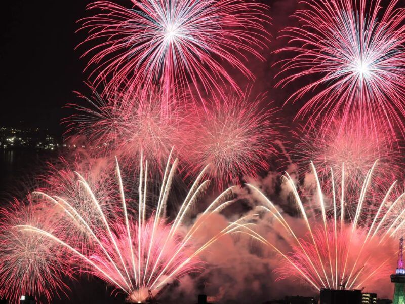 別府火之海祭 納涼花火(7/26)