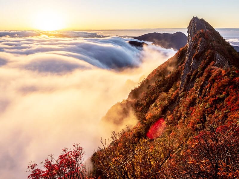 石鎚山